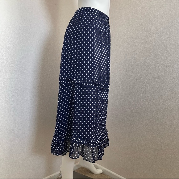 1.State 2X Navy blue polkadot skirt new with tag - Picture 12 of 15